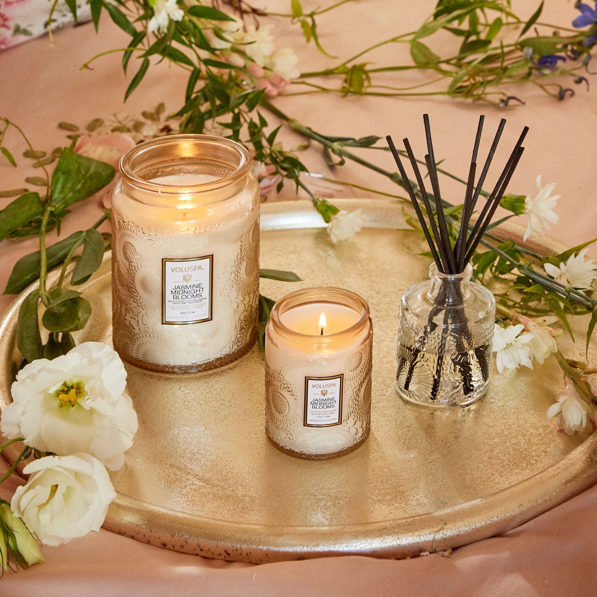 Jasmine Midnight Blooms - Reed Diffuser Secondary image