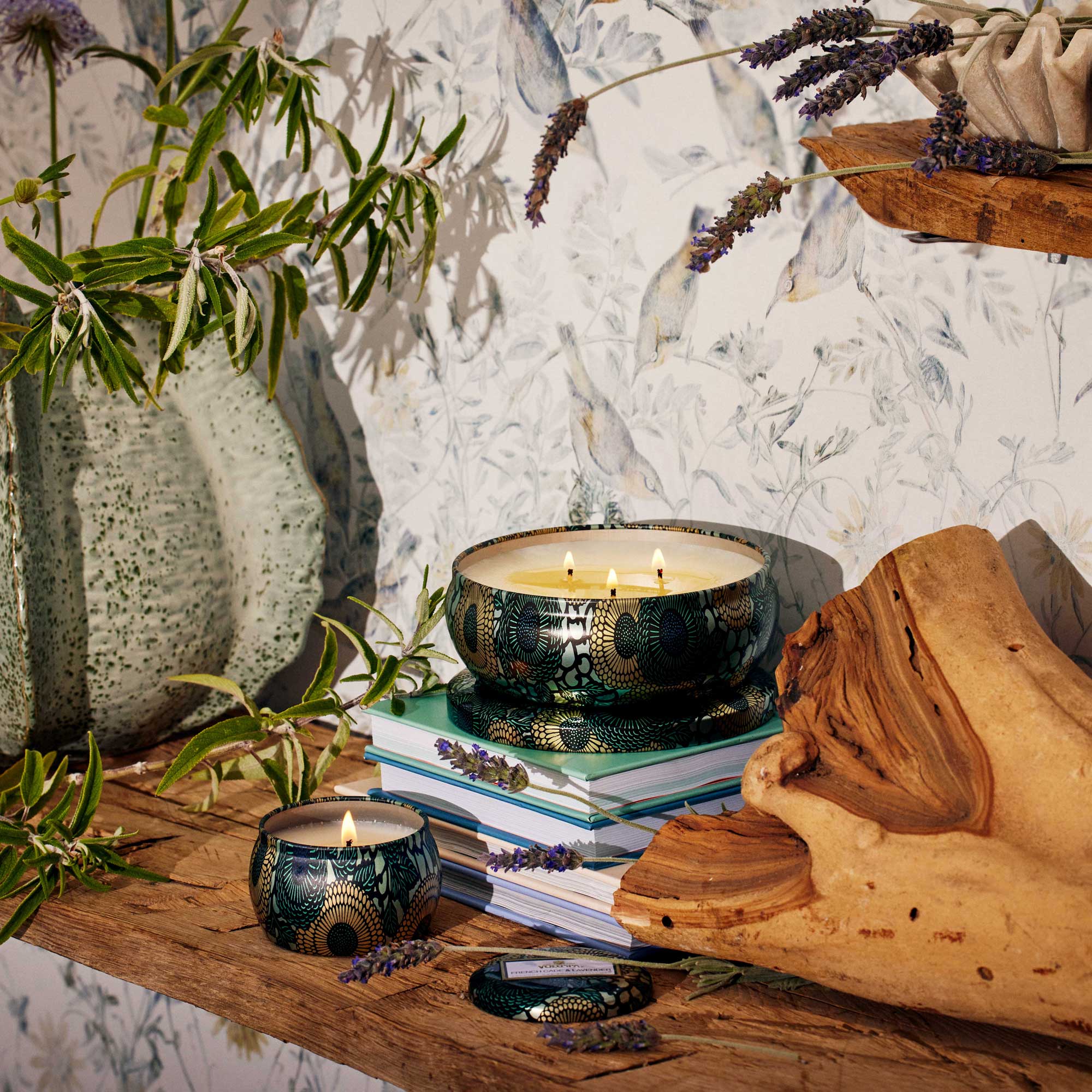French Cade Lavender - Mini Tin Candle Secondary image
