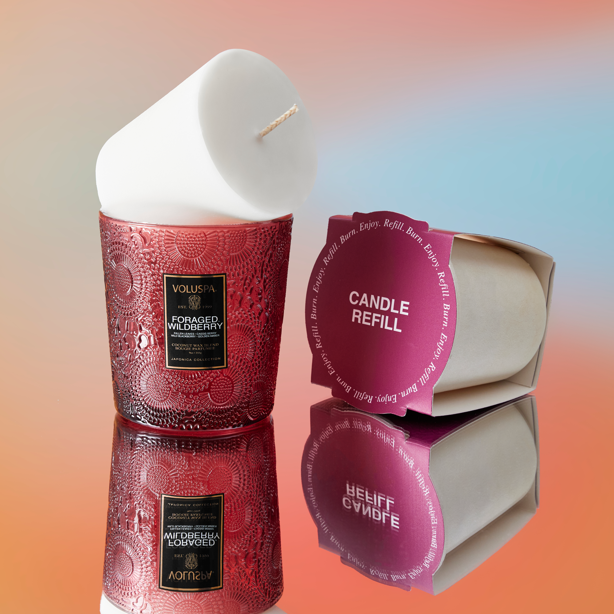 Foraged Wildberry - Classic Candle & Refill Secondary image