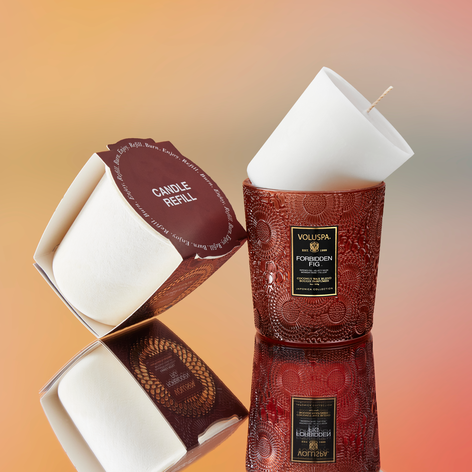 Forbidden Fig - Classic Candle & Refill Secondary image