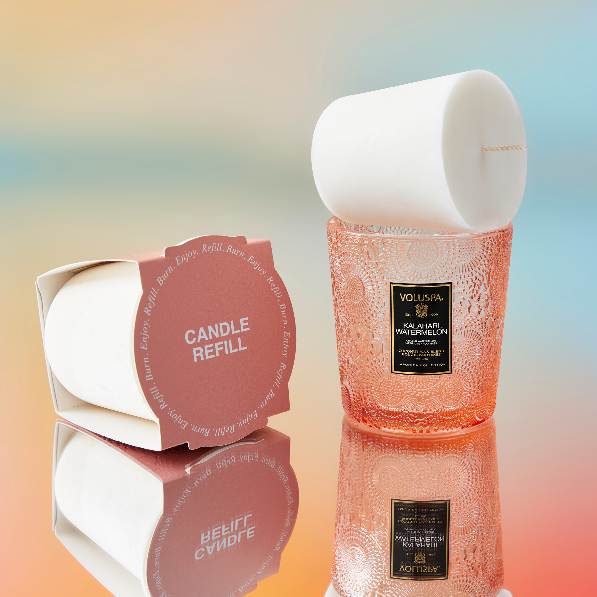 Kalahari Watermelon - Classic Candle Refill Secondary image