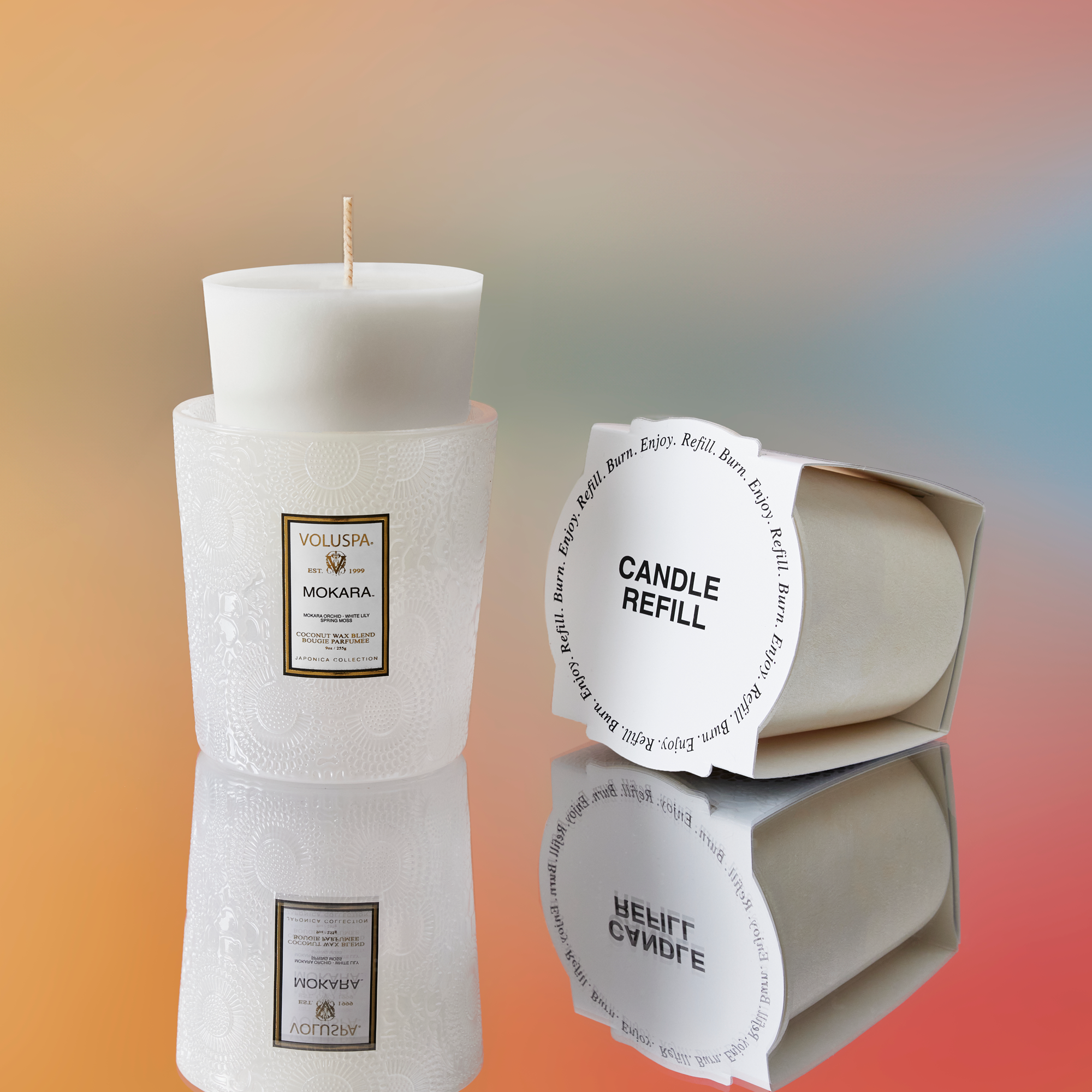 Mokara - Classic Candle Refill Secondary image