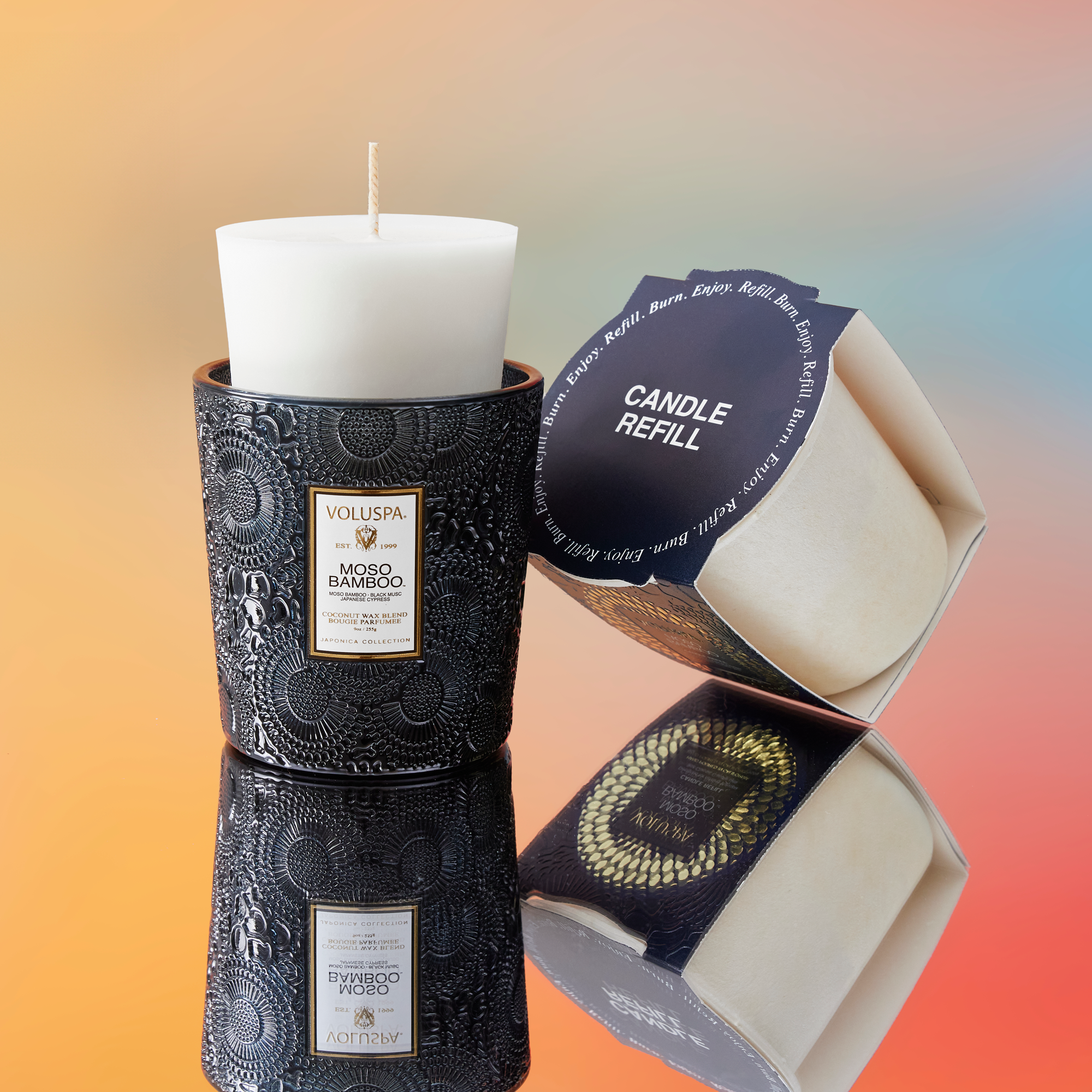 Moso Bamboo - Classic Candle Refill Secondary image