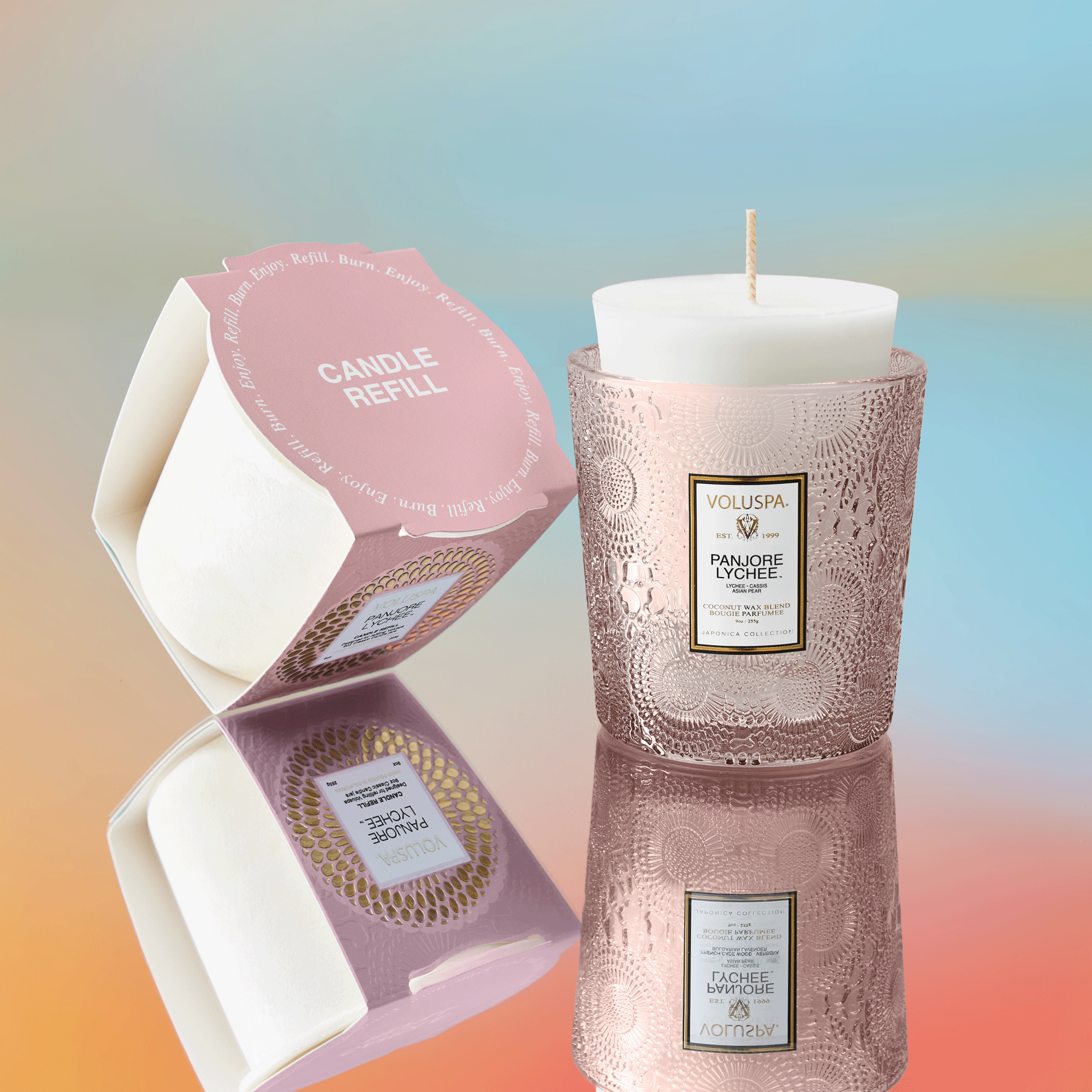 Panjore Lychee - Classic Candle Refill Secondary image