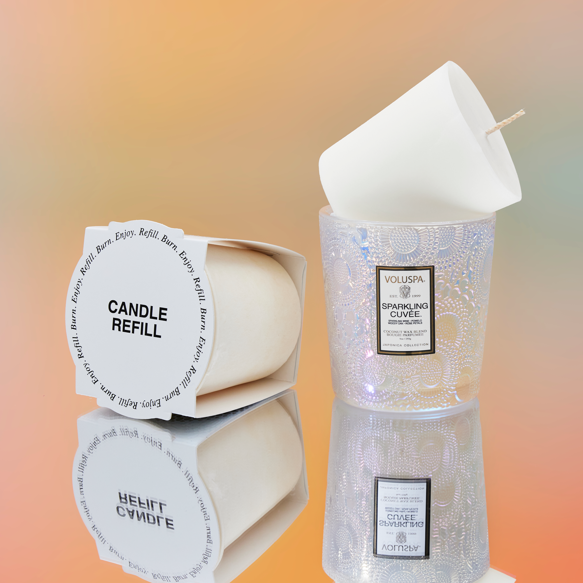 Sparkling Cuvée - Classic Candle Refill Secondary image