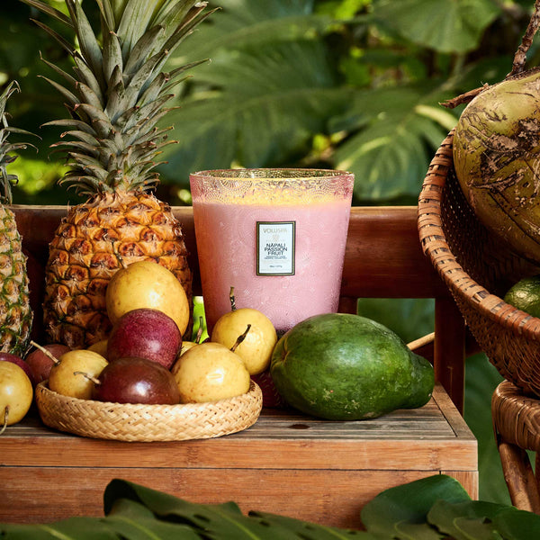 Nāpali Passion Fruit - 3 Wick Hearth Candle
