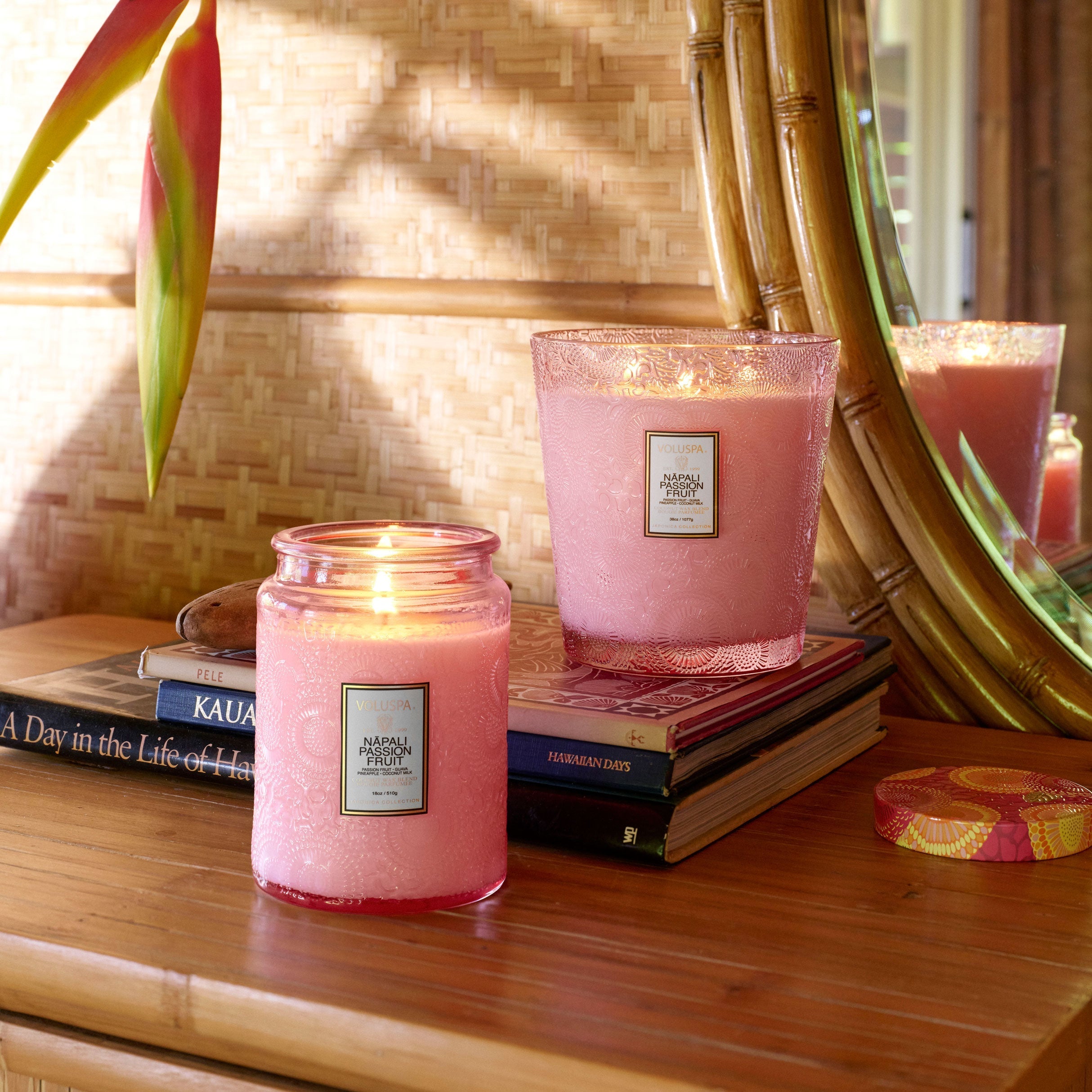 Nāpali Passion Fruit - 3 Wick Hearth Candle Secondary image