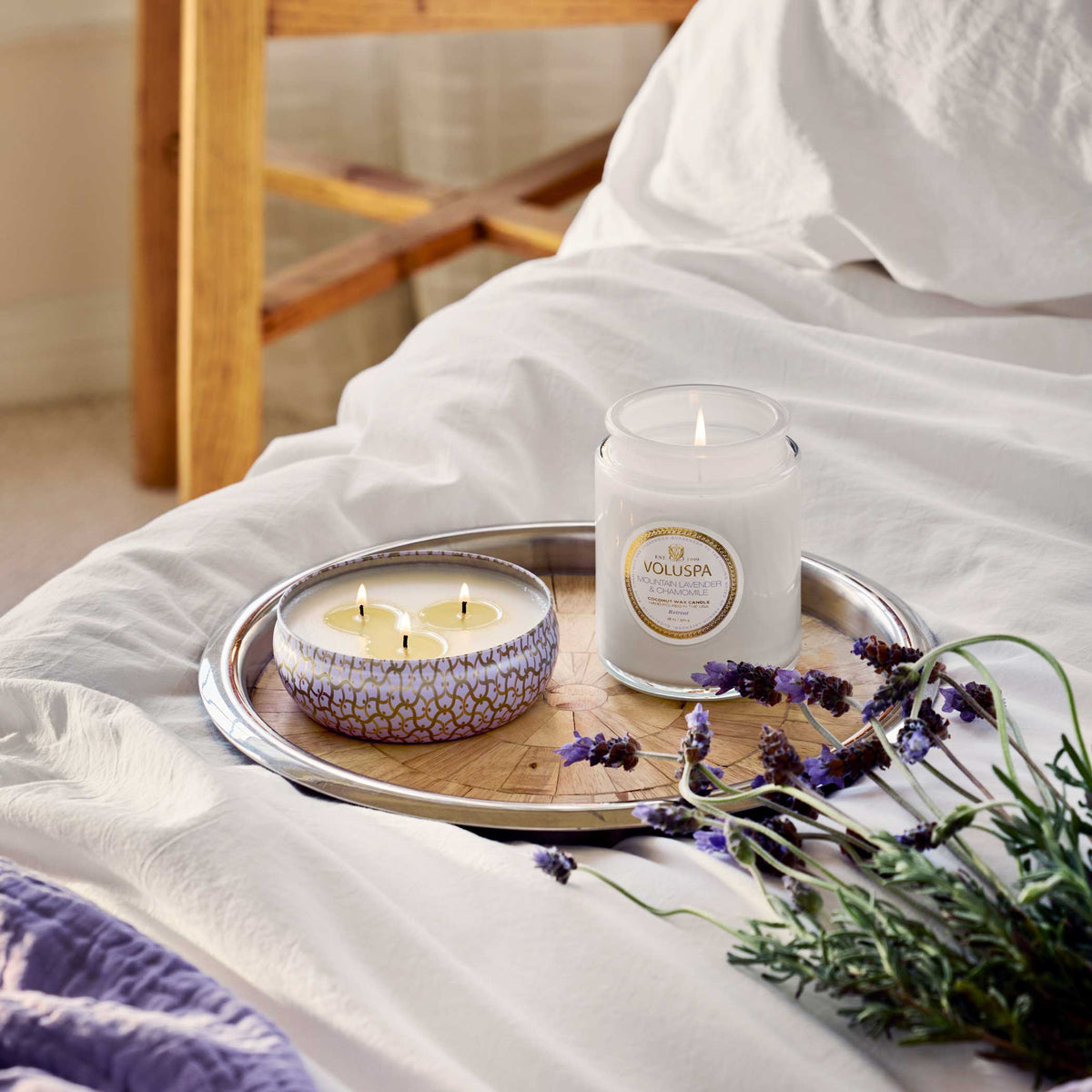 Mountain Lavender & Chamomile - Large Jar Candle