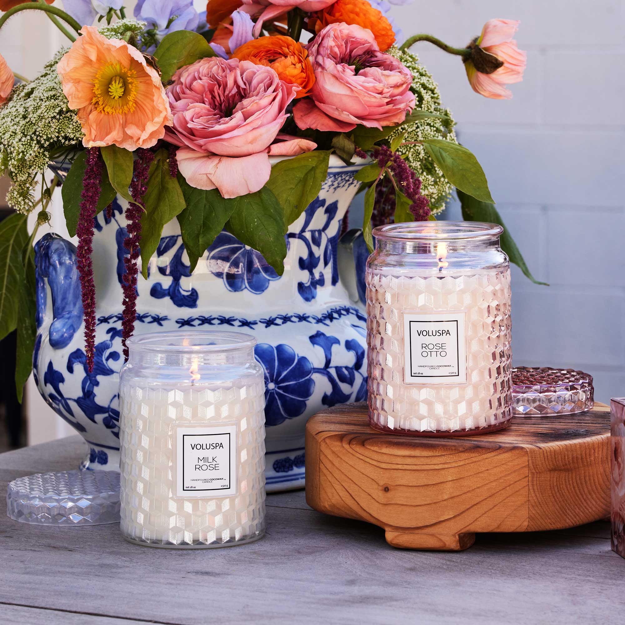 Milk Rose - Large Jar Candle Secondary image