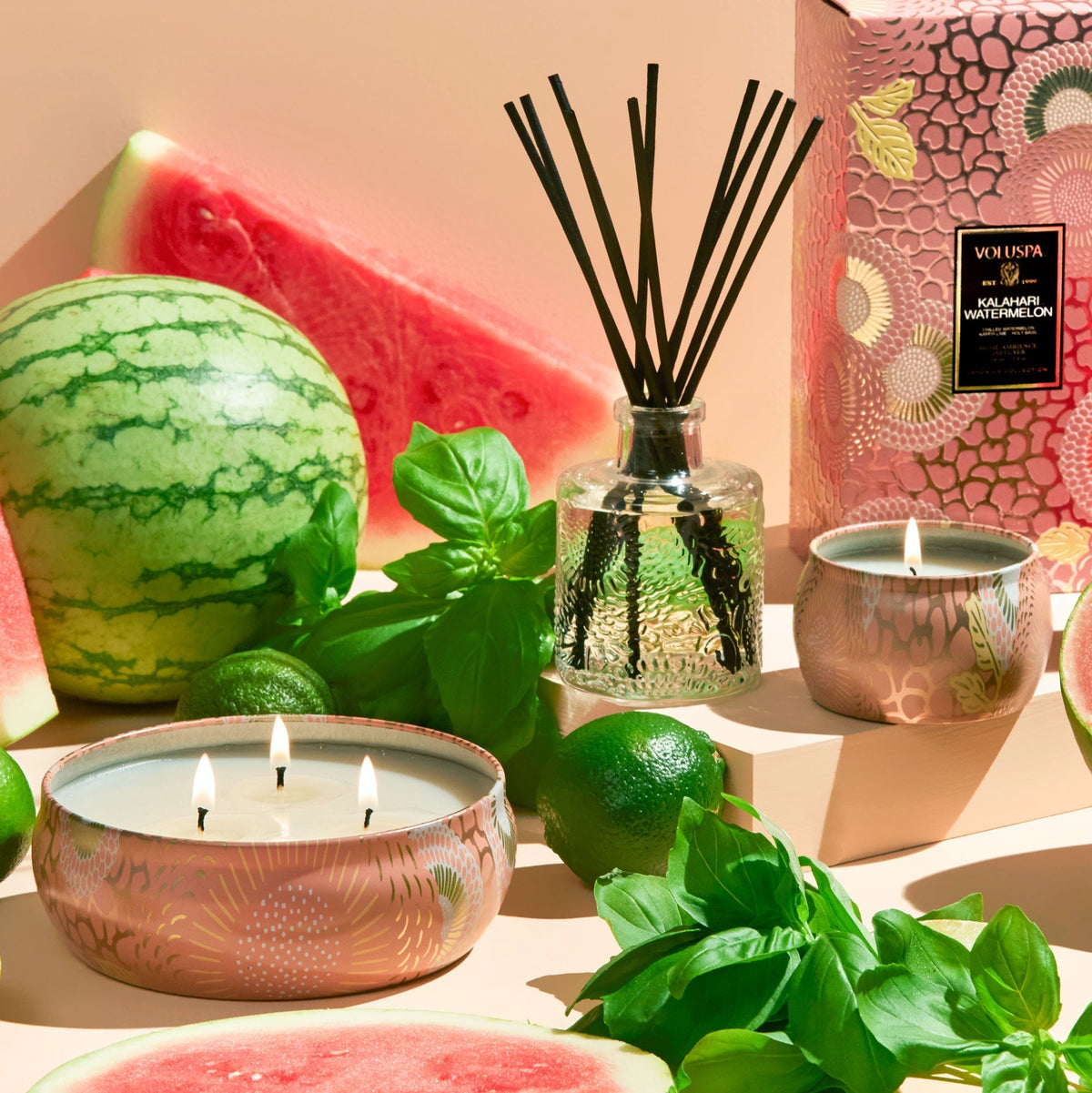 Kalahari Watermelon - Mini Tin Candle