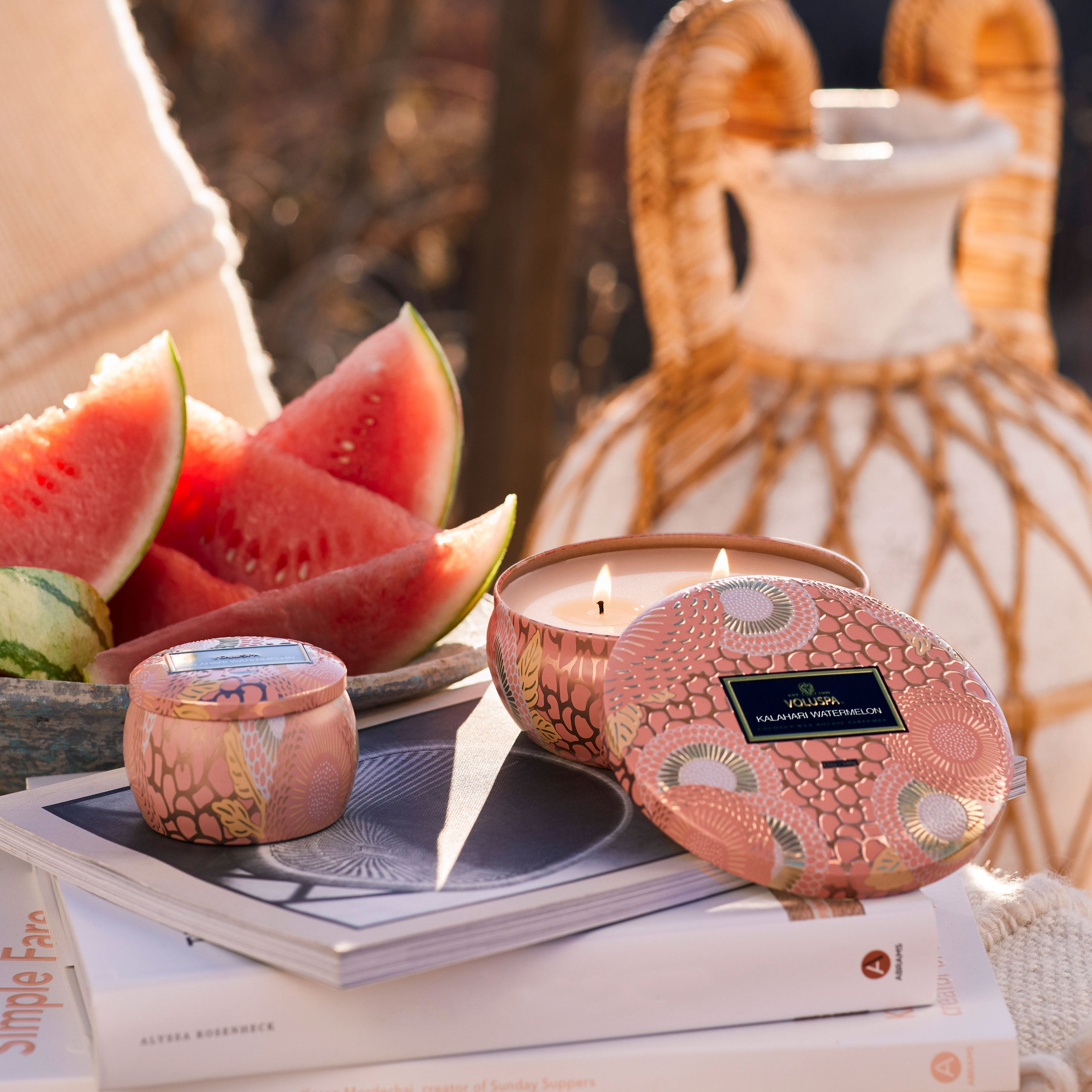Kalahari Watermelon - Mini Tin Candle Secondary image
