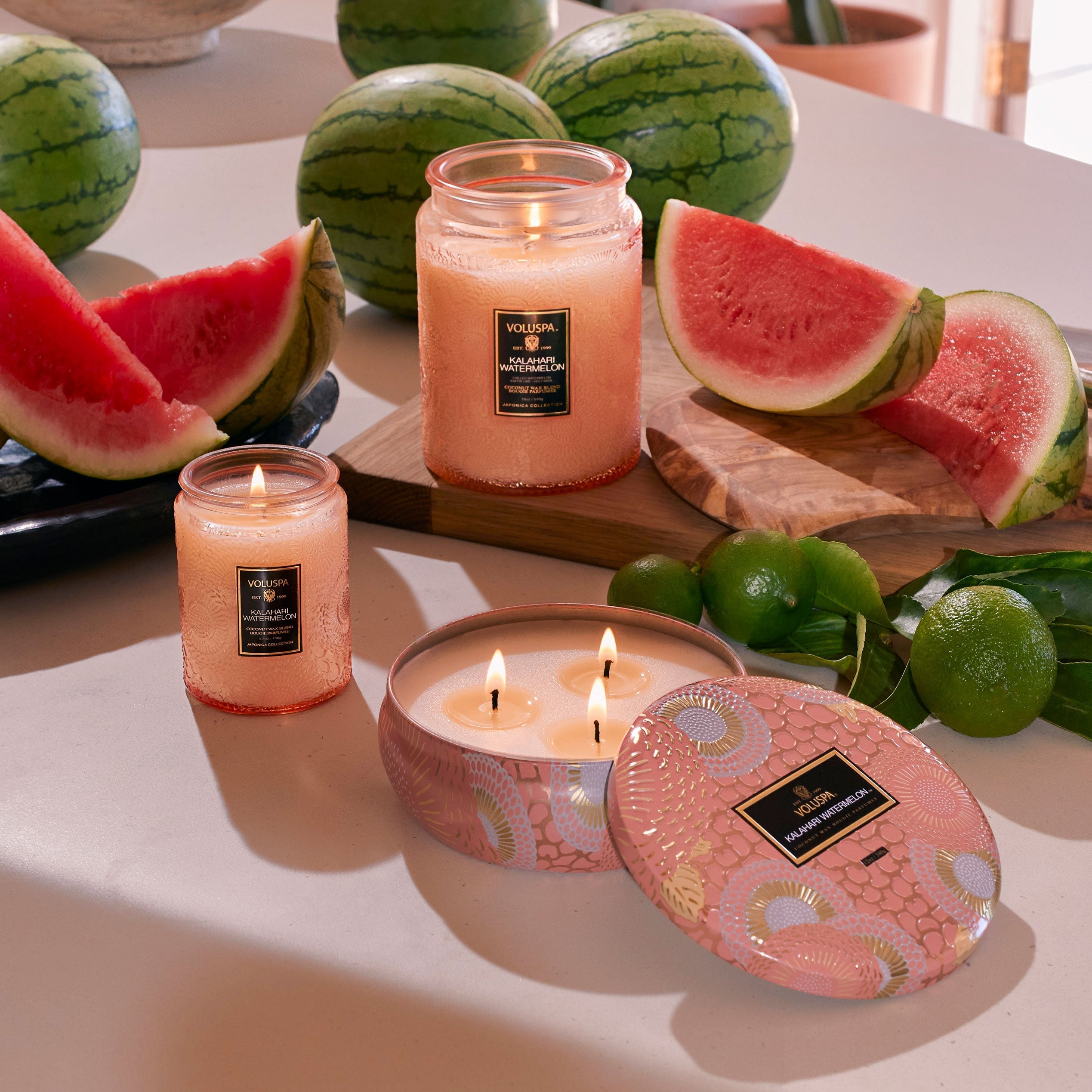 Kalahari Watermelon - Small Jar Candle Secondary image
