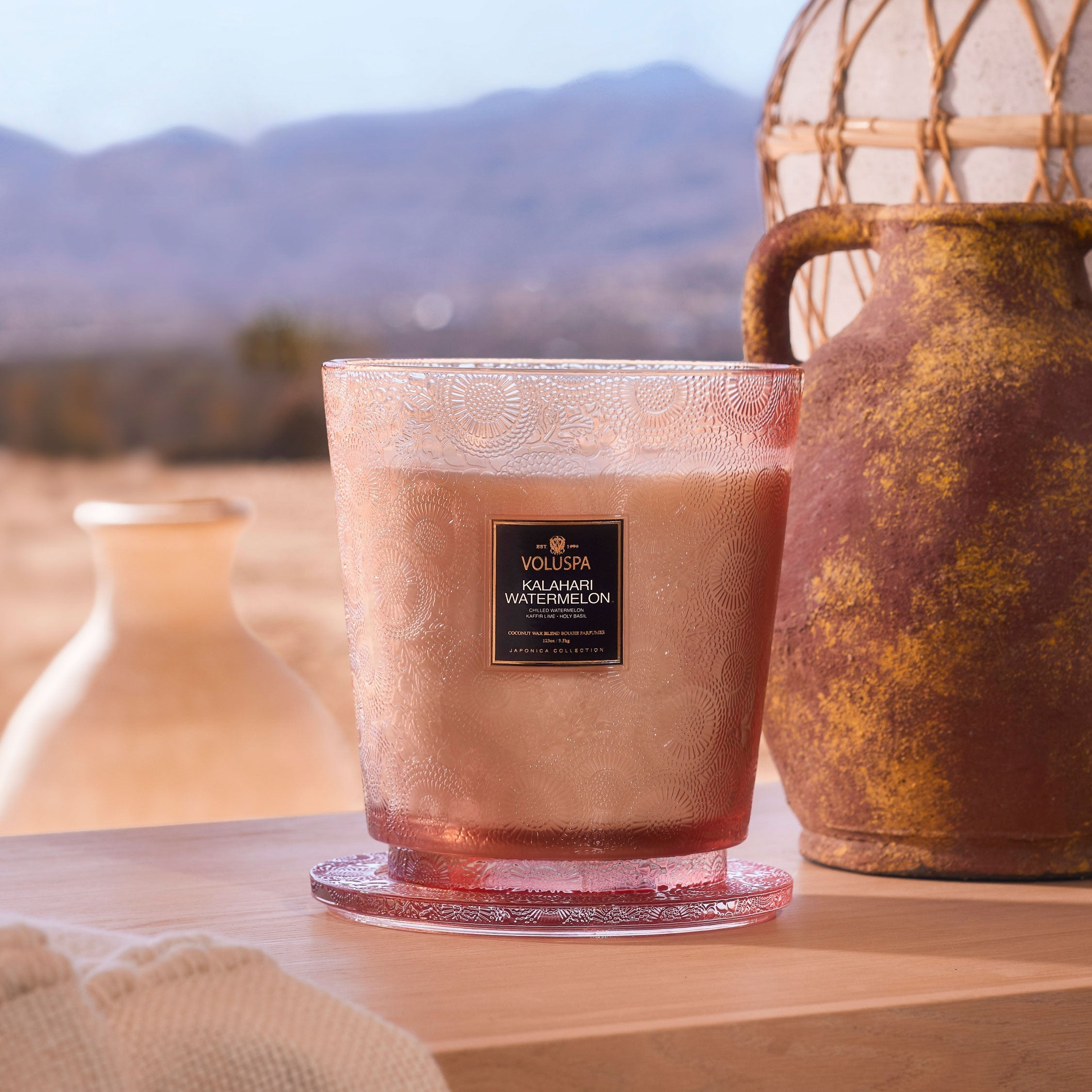 Kalahari Watermelon - 5 Wick Hearth Candle Secondary image