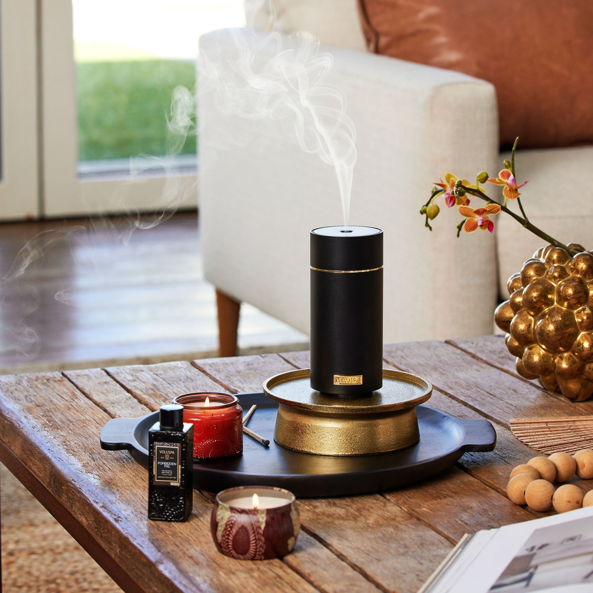 Fragrance Oil Diffuser Device - Black Secondary image