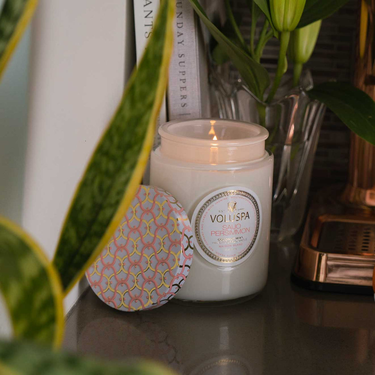 Saijo Persimmon - Large Jar Candle