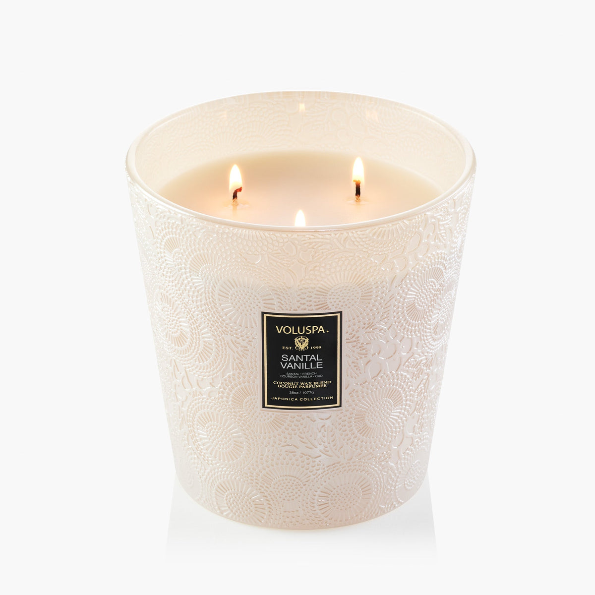 Santal Vanille - 3 Wick Hearth Candle