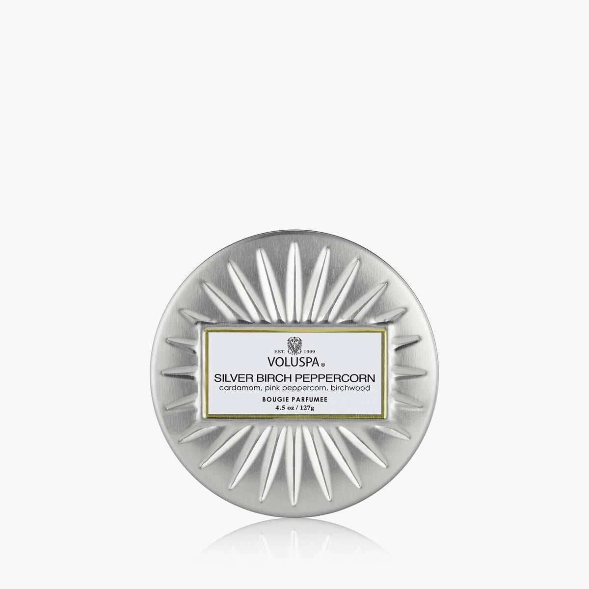 Silver Birch Peppercorn - Mini Tin Candle Main image