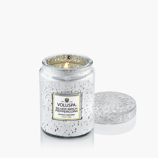 Silver Birch Peppercorn - Small Jar Candle