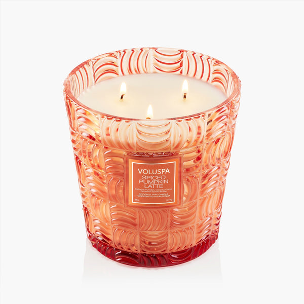 Spiced Pumpkin Latte - 3 Wick Hearth Candle