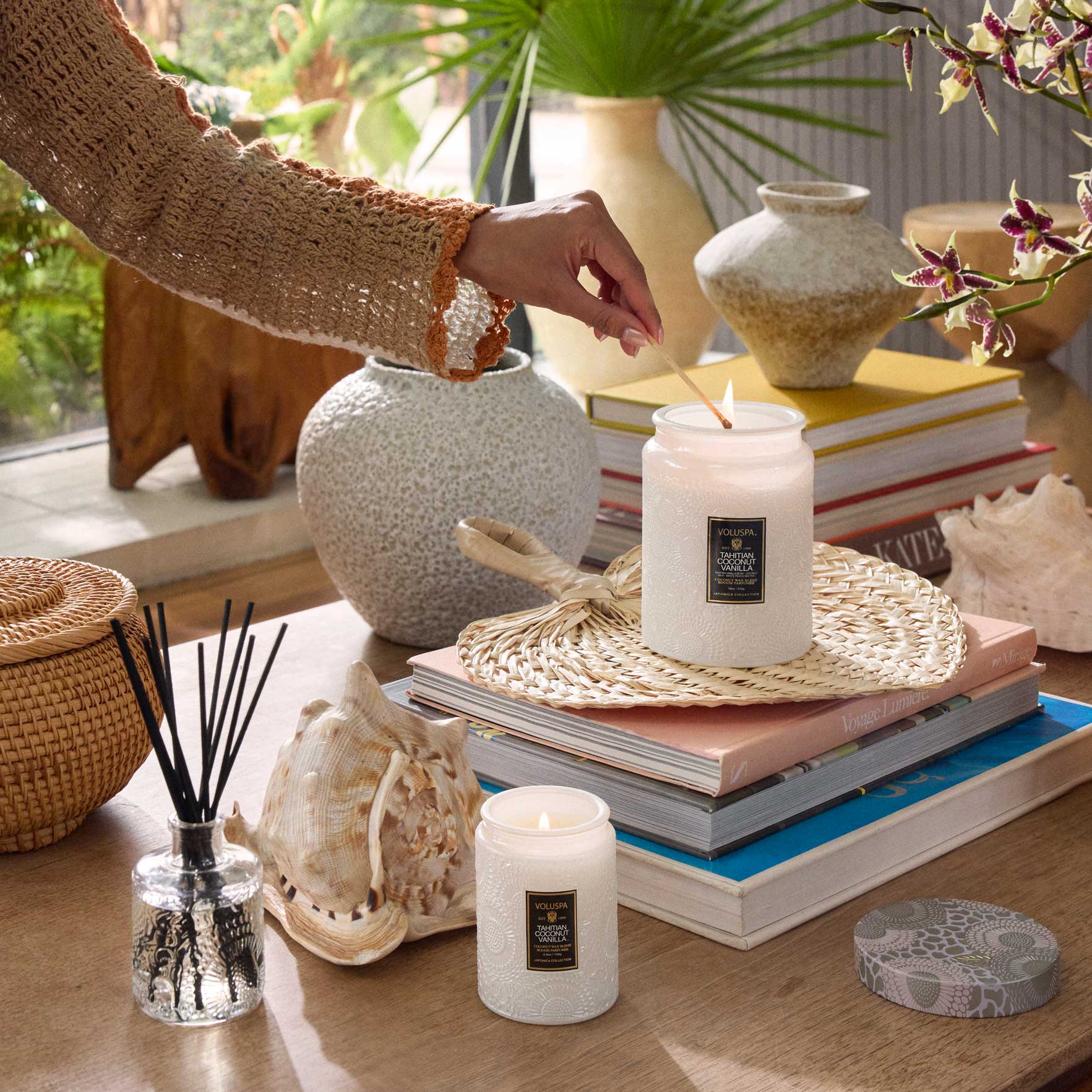 Tahitian Coconut Vanilla - Large Jar Candle Secondary image