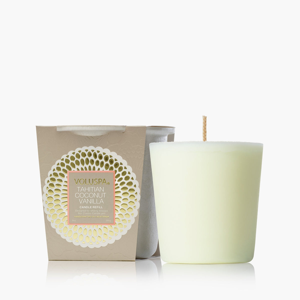Tahitian Coconut Vanilla - Classic Candle Refill Main image
