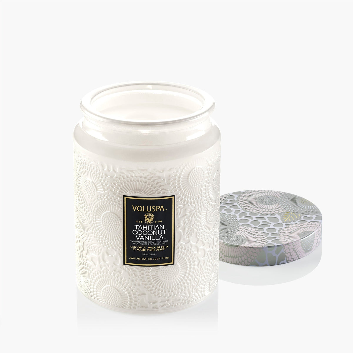 Tahitian Coconut Vanilla - Large Jar Candle