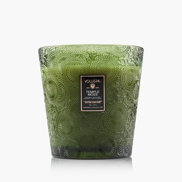 Temple Moss - 3 Wick Hearth Candle