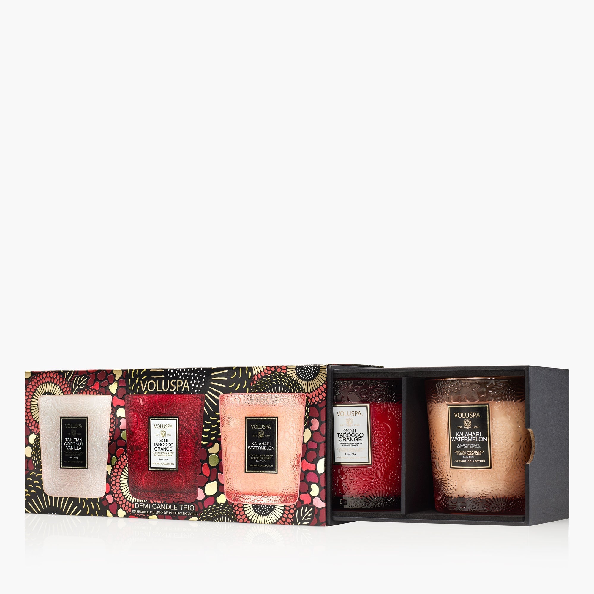 Fruits of Paradise - 3 Demi Candle Gift Set Secondary image