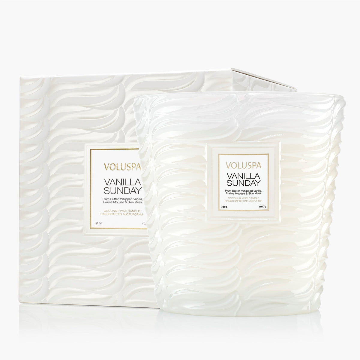Vanilla Sunday - 3 Wick Hearth Candle Main image