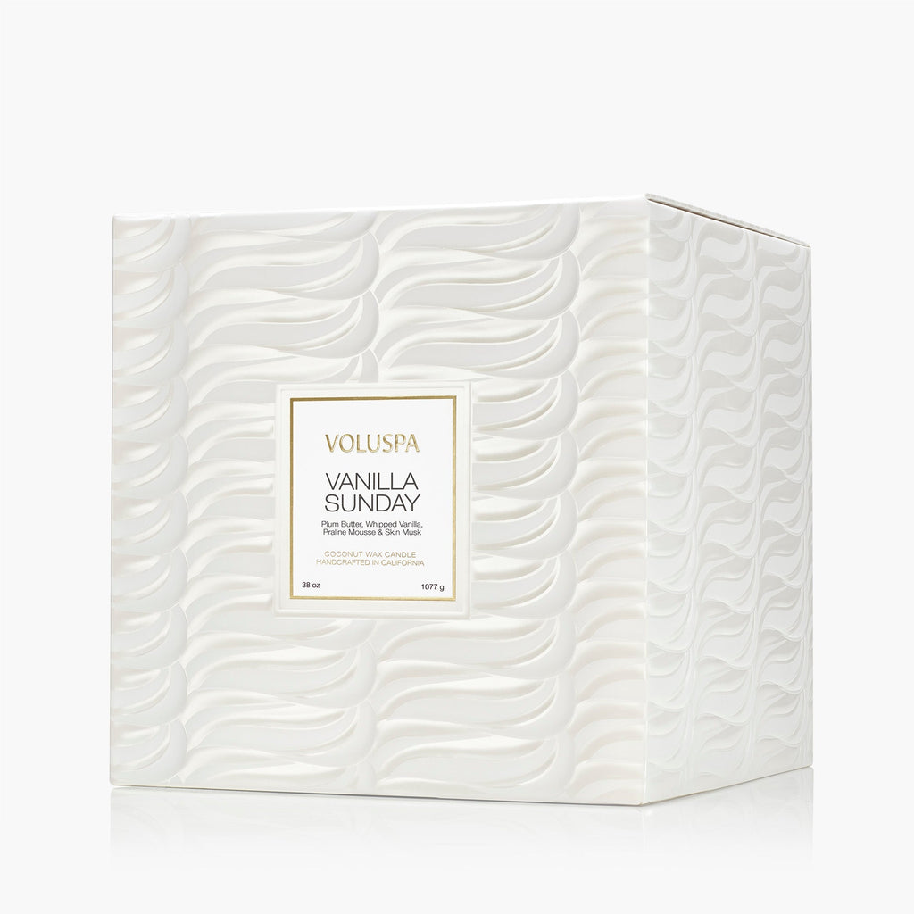 Vanilla Sunday - 3 Wick Hearth Candle
