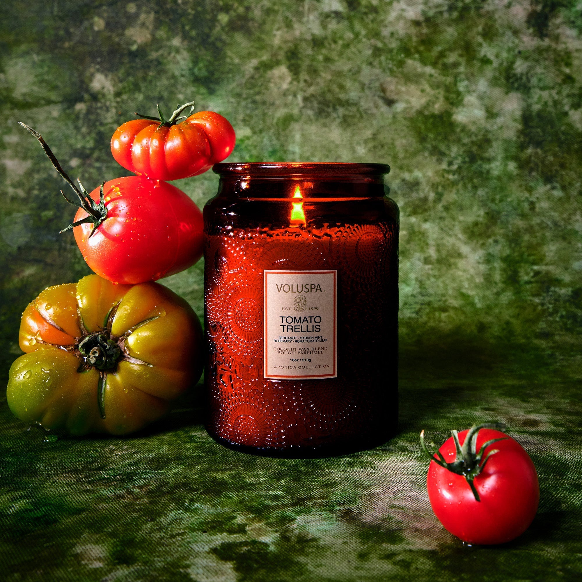 Tomato Trellis - Large Jar Candle Secondary image