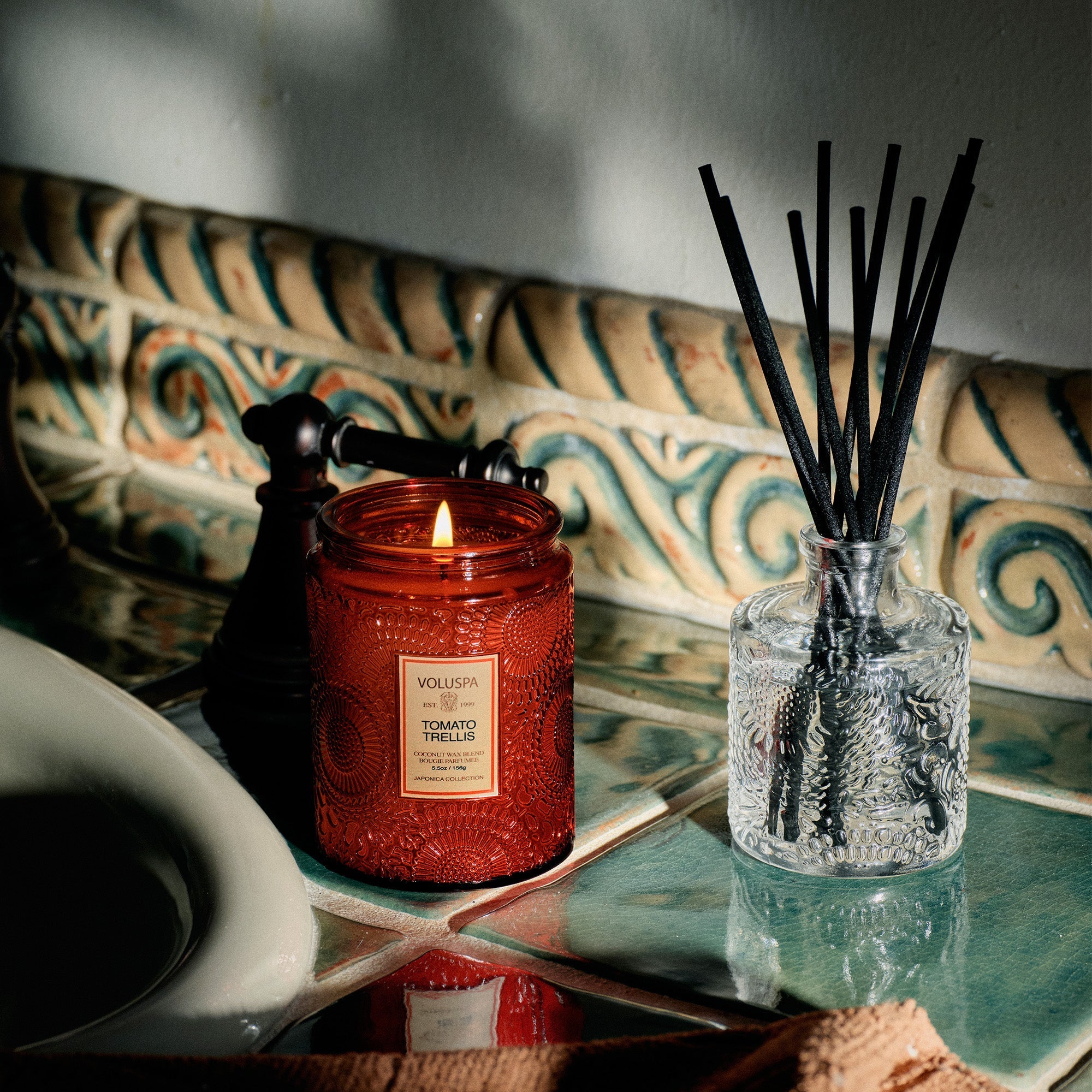 Tomato Trellis - Small Jar Candle Secondary image