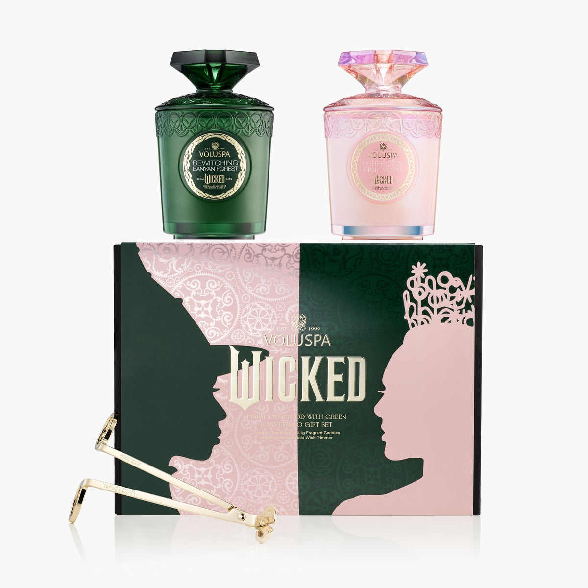 Pink Goes Good With Green - Candle Duo Set Main image