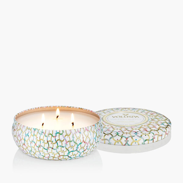 Wildflowers - 3 Wick Tin Candle