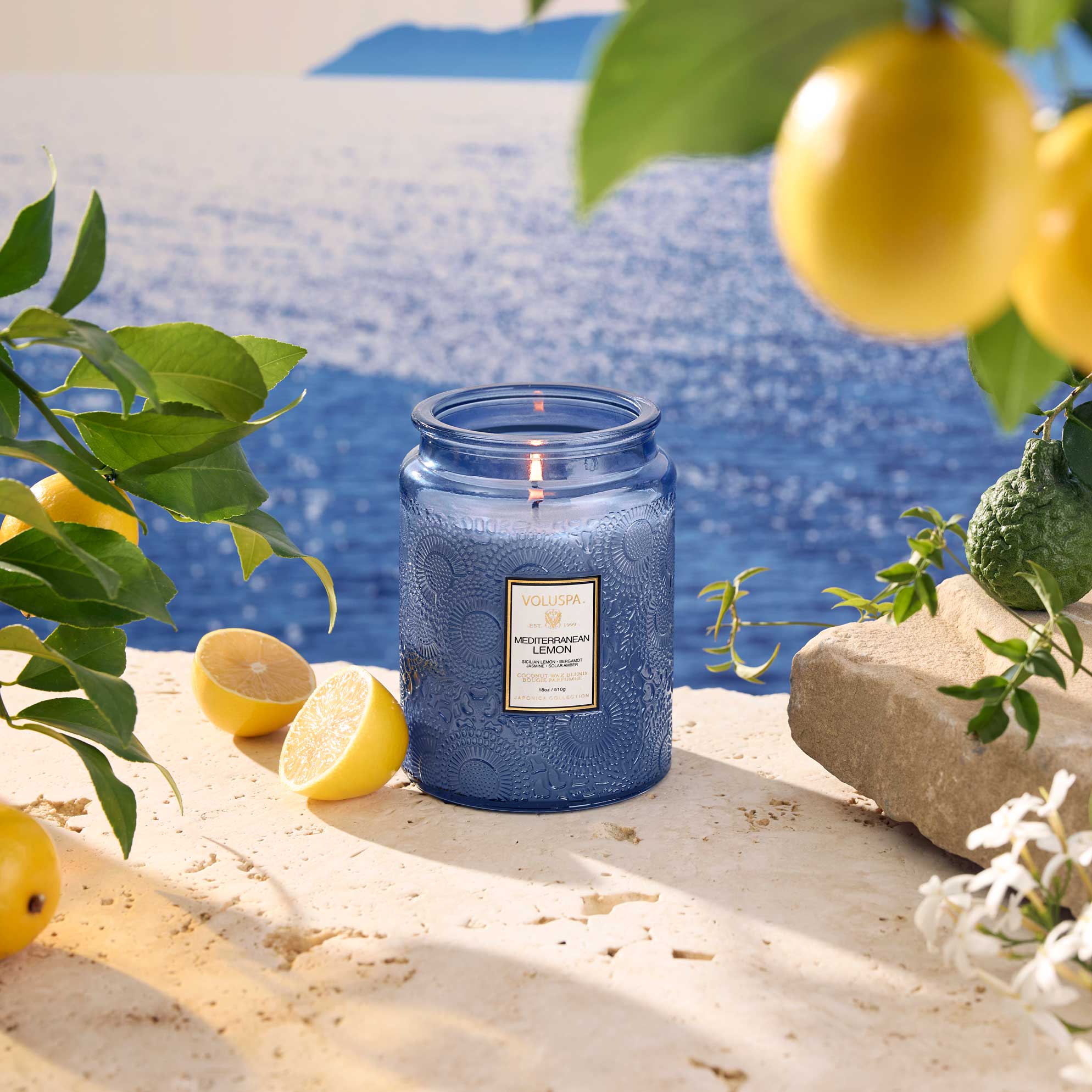 Mediterranean Lemon - Large Jar Candle Secondary image