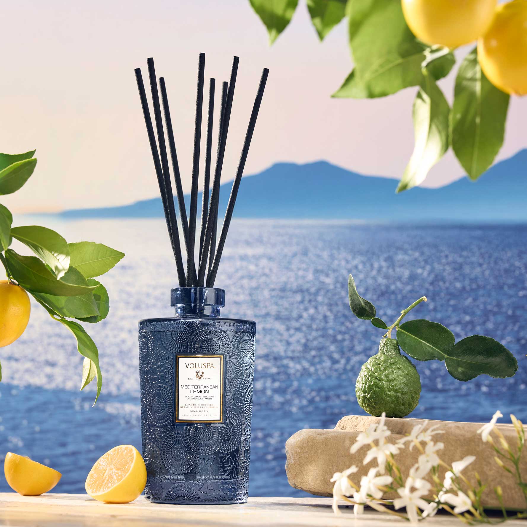 Mediterranean Lemon - Luxe Reed Diffuser Secondary image