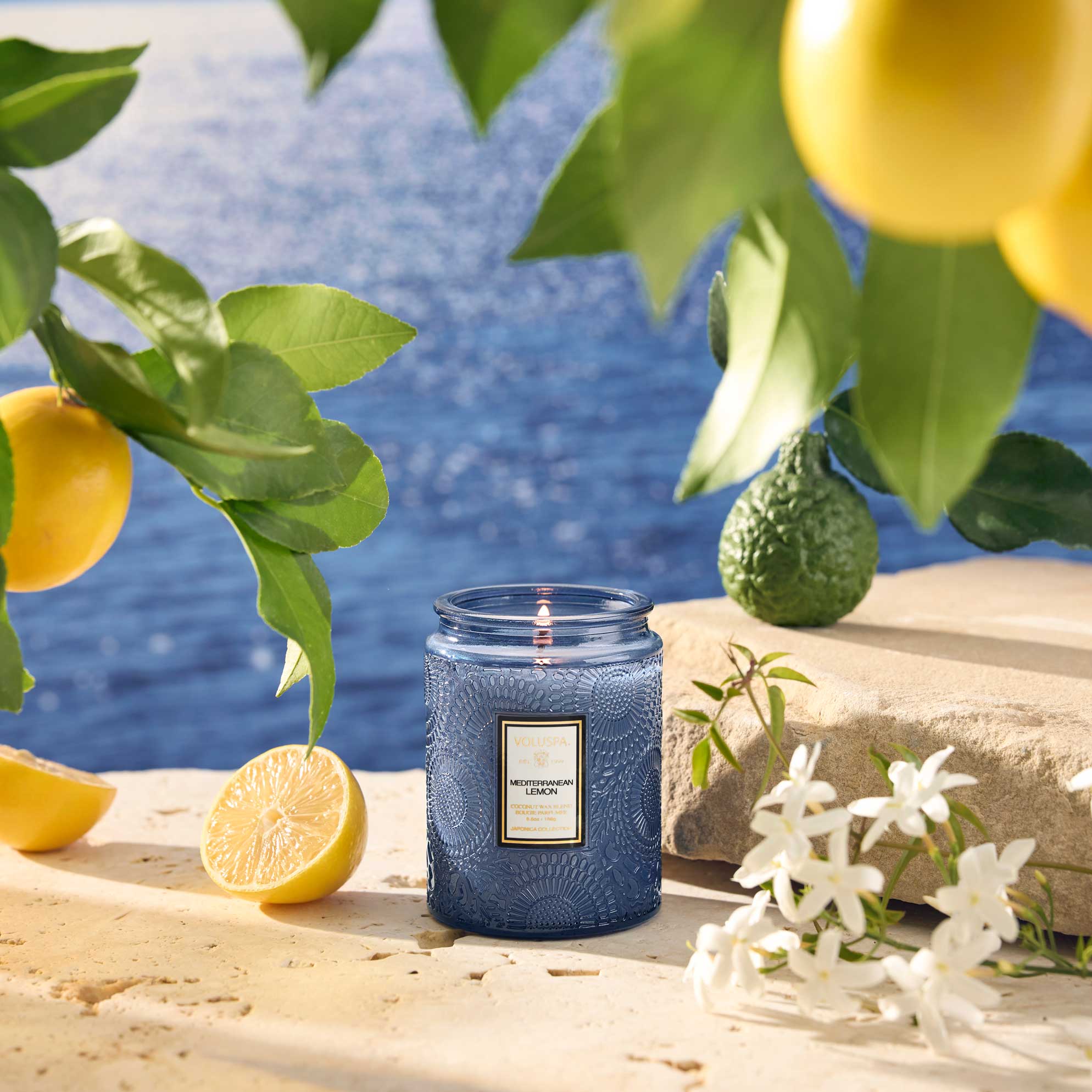Mediterranean Lemon - Small Jar Candle Secondary image